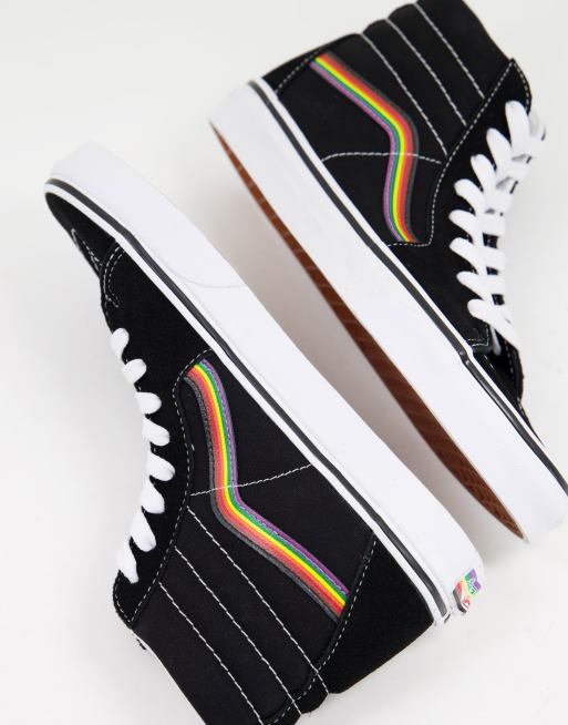 Skate Vans Pride Shoes Australia Vans SK8-Hi Platform Pride