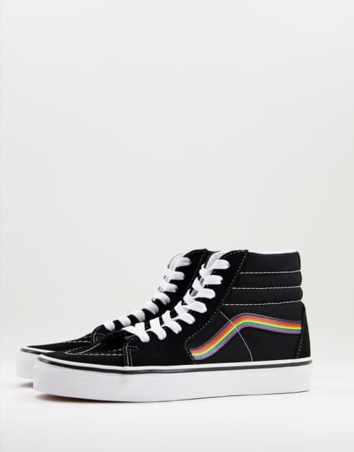 mærke Styrke segment Vans - SK8-Hi Platform 2.0 Pride - Sorte sneakers | ASOS