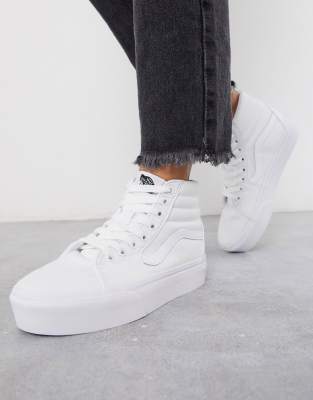 vans platform 2.0 white