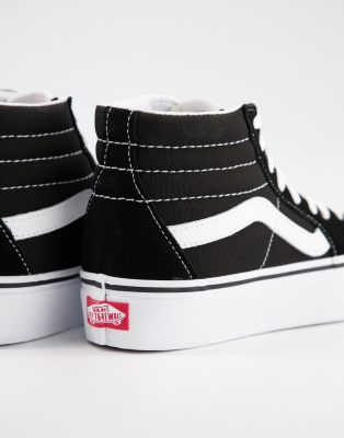 vans sk8 platform black