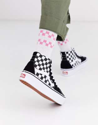 asos vans kariert