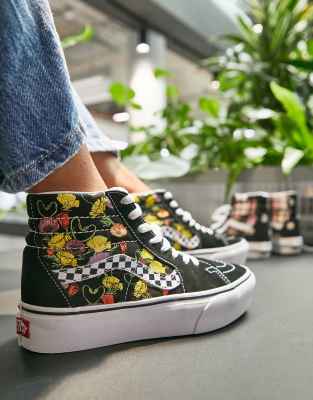 Vans sk8 cheap plataforma