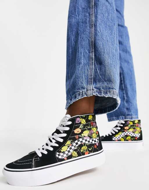 Vans SK8-Hi platform sneakers in multi