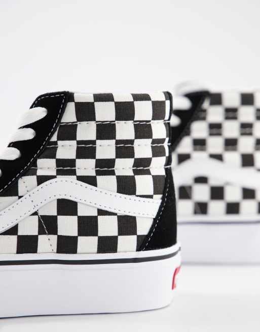 Vans sk8 hi platform on sale scacchi