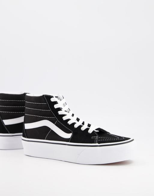 Vans Sk8-HI Platforms 2.0 sneakers in black | ASOS