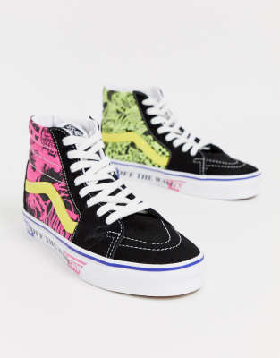 vans sk8 hi rose