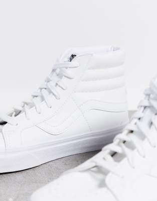 vans cuir montante