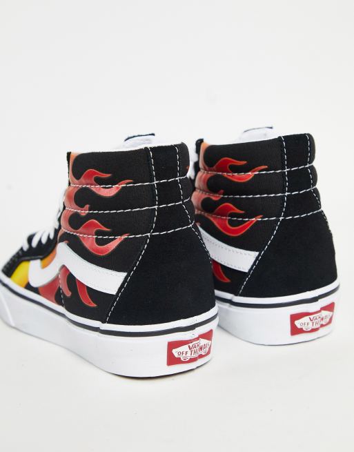 Sk8 hi reissue flame sale