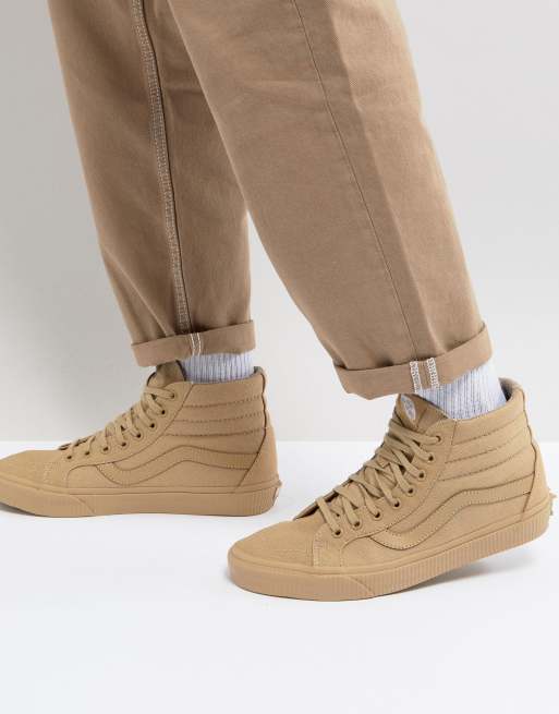 Uitgaven Begunstigde vee Vans SK8-Hi Reissue Sneakers In Beige | ASOS