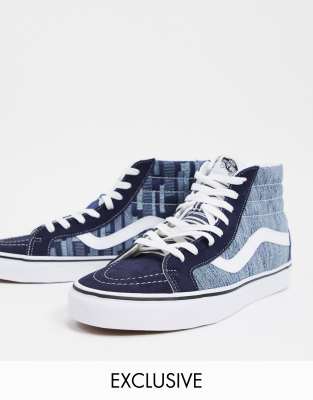 Vans SK8-Hi Reissue sneakers in denim 