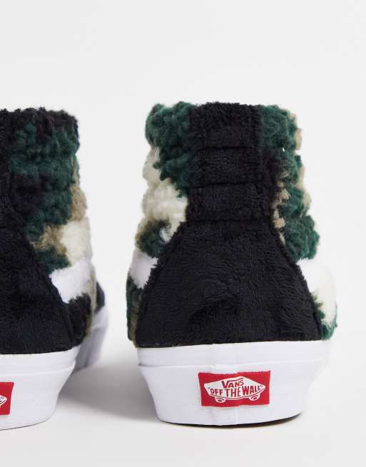 Fluffy high top store vans