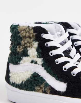 vans sk8 hi sherpa