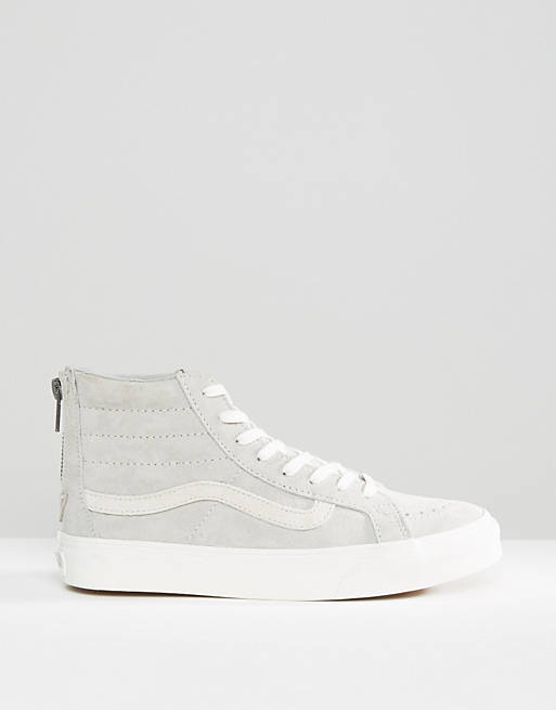 Vans Slim Gray Sneakers | ASOS