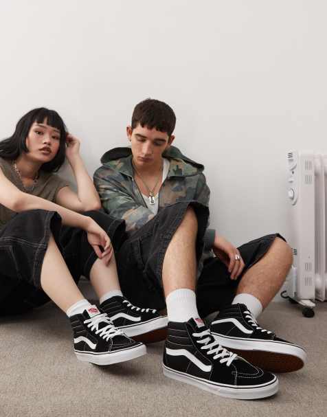 Vans – SK8-Hi – Sneaker in Schwarz - view 1