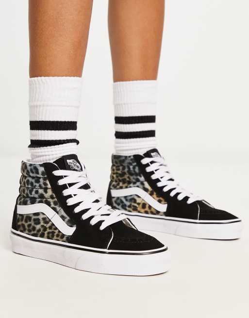 Vans noir outlet leopard