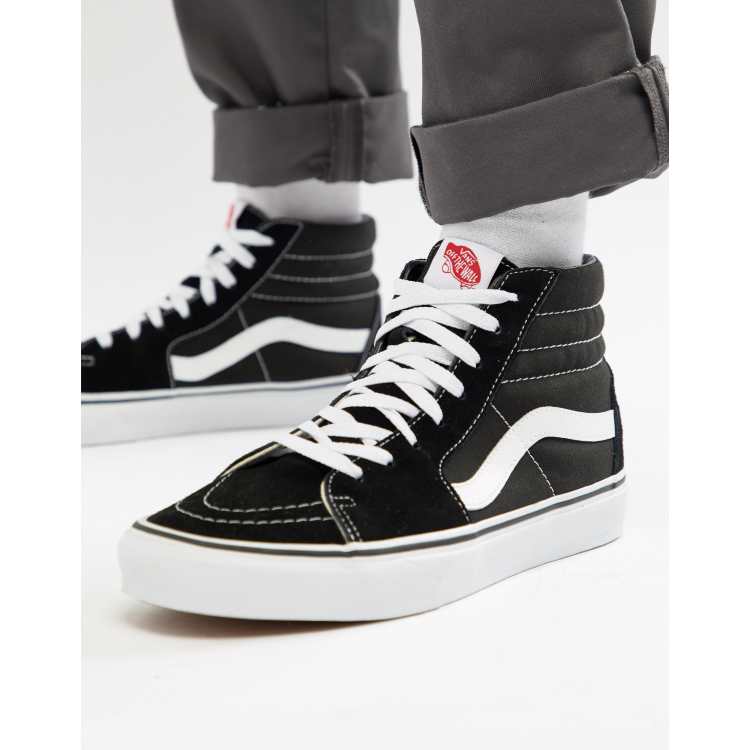 Vans skate hi outlet with shorts