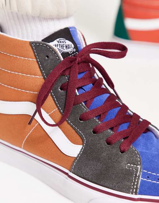 Vans Sk8-Hi Platform Sneakers in Multi