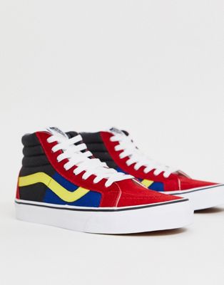 colorful vans high tops