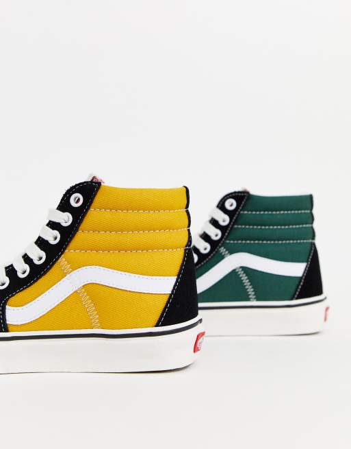 high top vans all colors