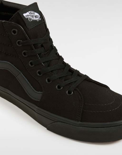 Vans - SK8-Hi - Sneakers in drievoudig zwart, 3 van 4