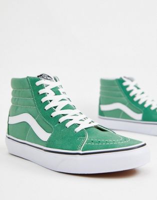 Vans SK8-Hi sneakers in green VN0A38GEUKV1 | ASOS