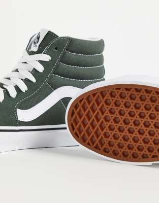 mens green high top vans