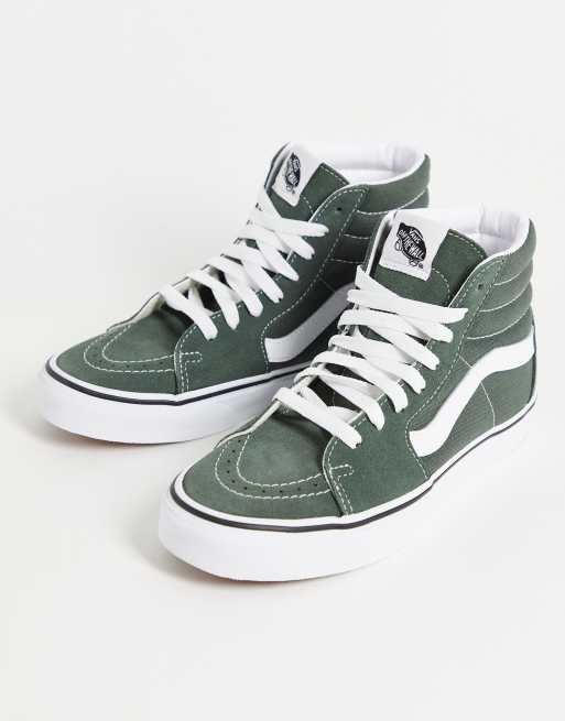 Vans - Sk8-Hi - Sneakers in groen 