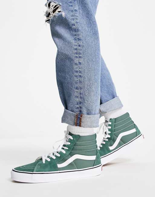 Vans - Sk8-Hi - Sneakers in groen , 2 van 4