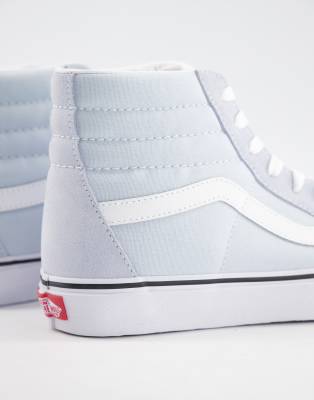 vans sk8 hi light blue