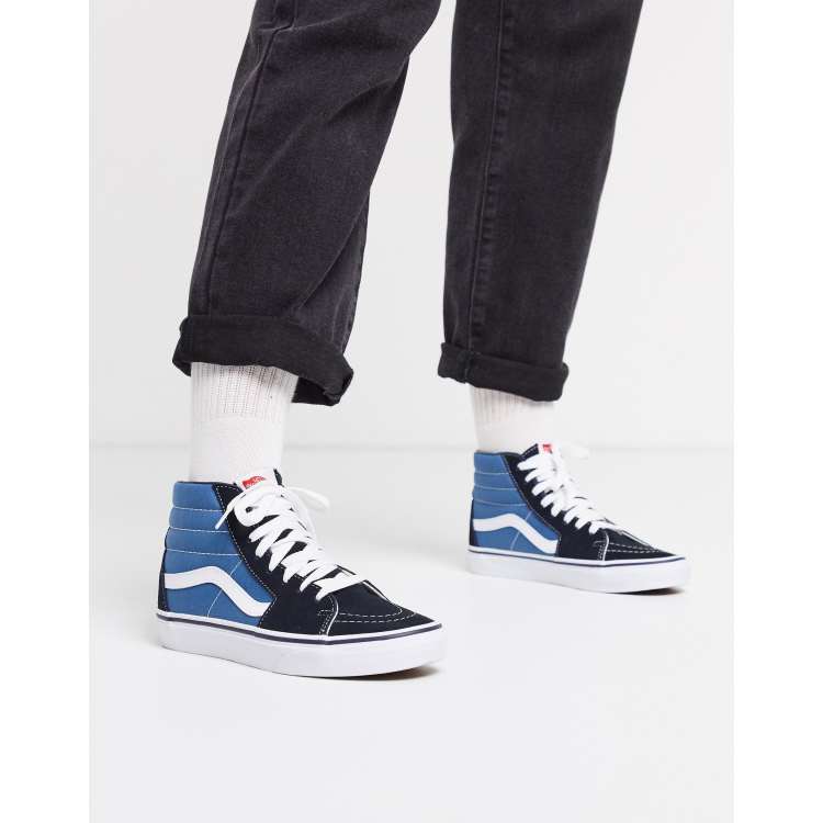 Vans SK8 Hi sneakers in navy