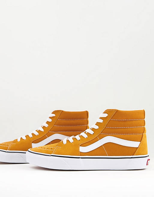 Vans SK8-Hi sneakers in orange