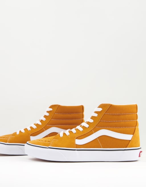 Vans high hot sale tops Orange