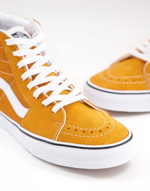 Vans SK8 Hi sneakers in orange