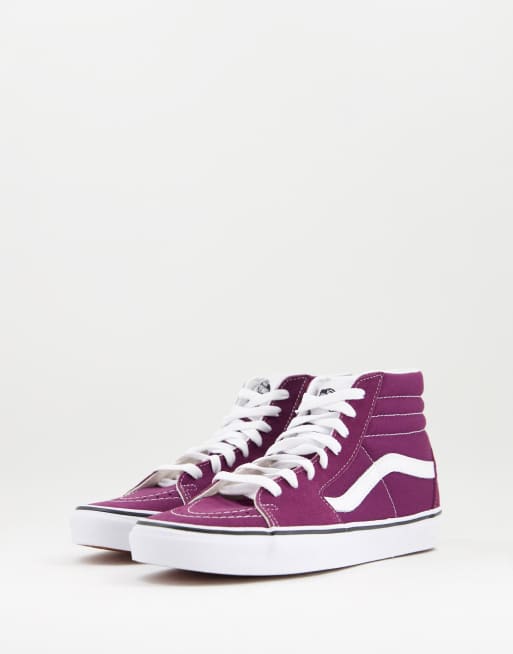 Vans purple sk8 on sale hi