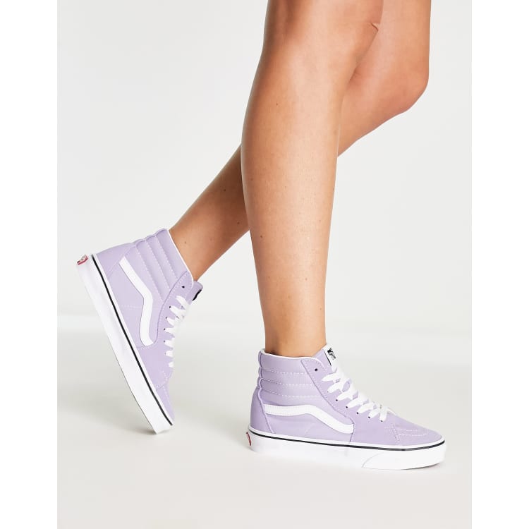 Vans sk8 hi discount violet