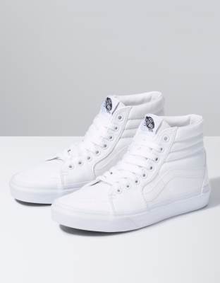 Vans SK8-Low sneakers in triple white