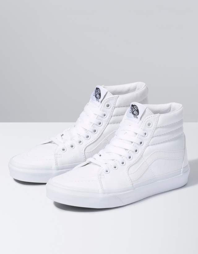 Vans SK8-Hi sneakers in triple white