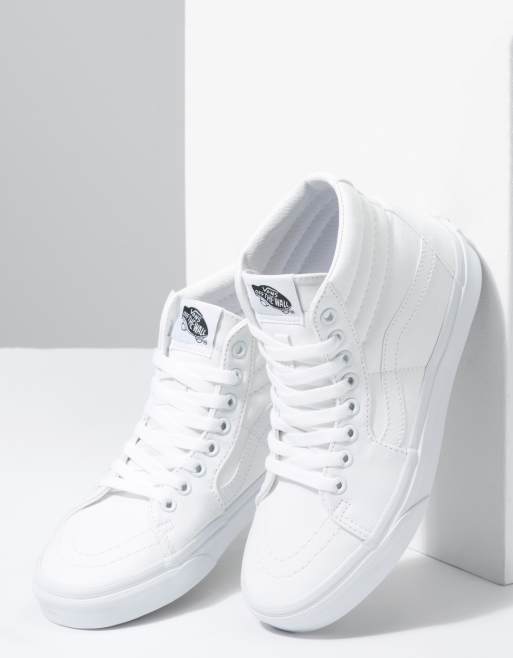 Vans sk8 hi store triple white