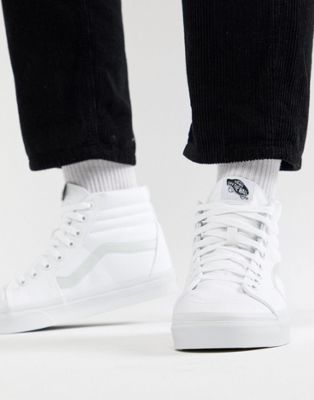Vans Sk8-Hi sneakers in white 