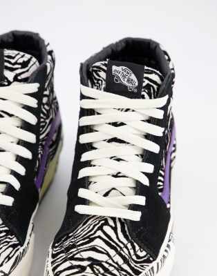zebra print vans shoes