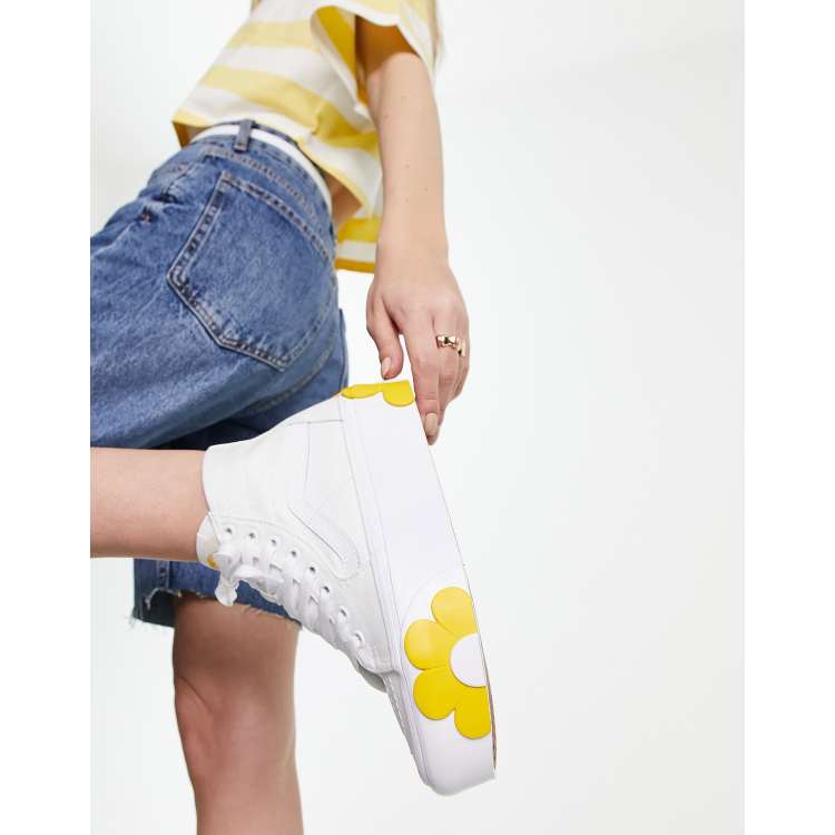 yellow vans old skool high tops