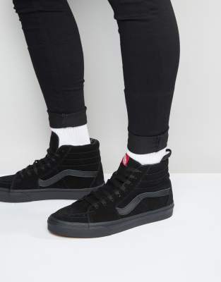 van sk8 hi black