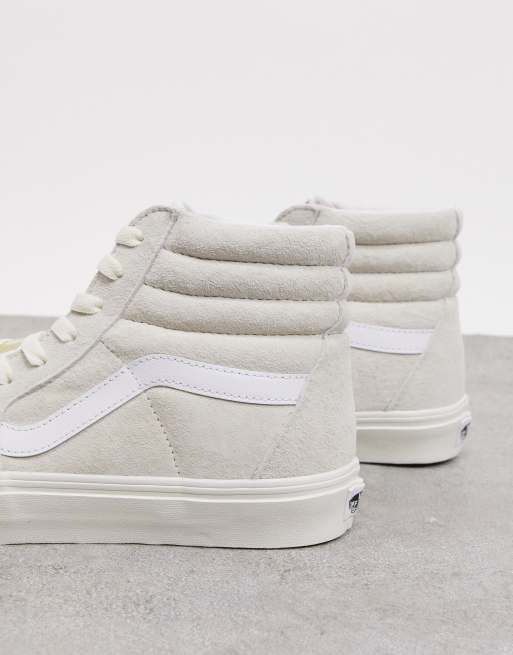 VANS SK8-HI REISSUE PIG SUEDE DARKEST SPRUCE & TRUE WHITE