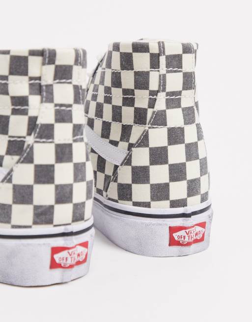 Vans av classic outlet high checkerboard