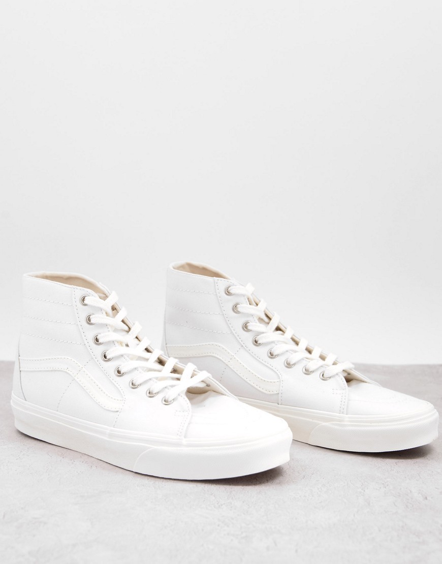 Vans SK8-Hi Tapered Eco Theory sneakers in white