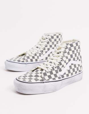 vans quadretti bianchi e neri