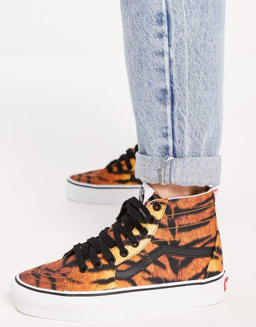 Vans SK8 Hi Tapered sneakers in tiger