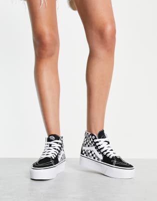 vans ski h8 checkerboard