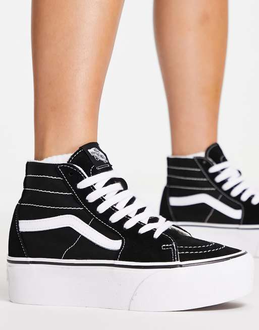 Vans Sk8-Hi Tapered Skate Shoe - Black