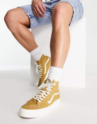 vans high tops mustard